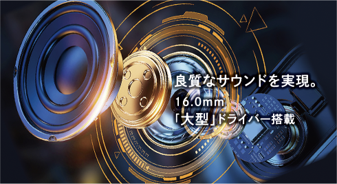 オープンイヤー完全ワイヤレスイヤホン GRFD-TWSK06BK 製品情報3